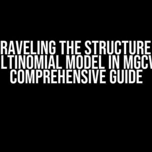 Unraveling the Structure of Multinomial Model in MGCV: A Comprehensive Guide